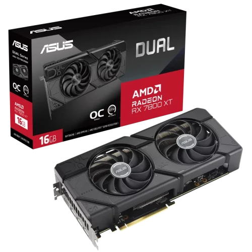 ASUS Dual RX 7800 XT 16 GB GDDR6